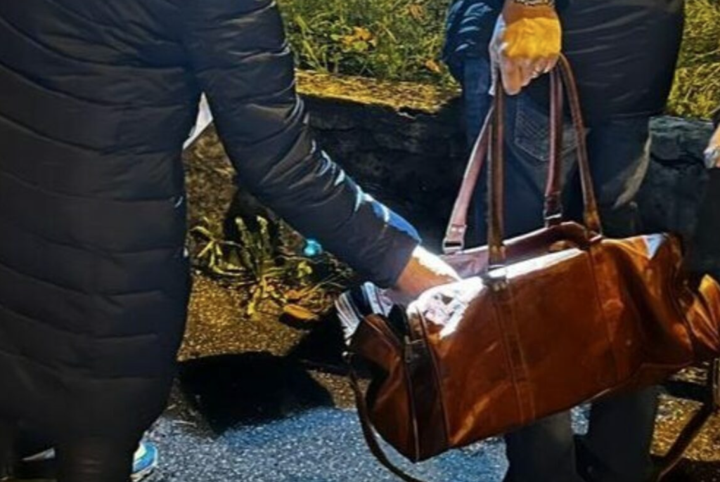 Braune Reisetasche